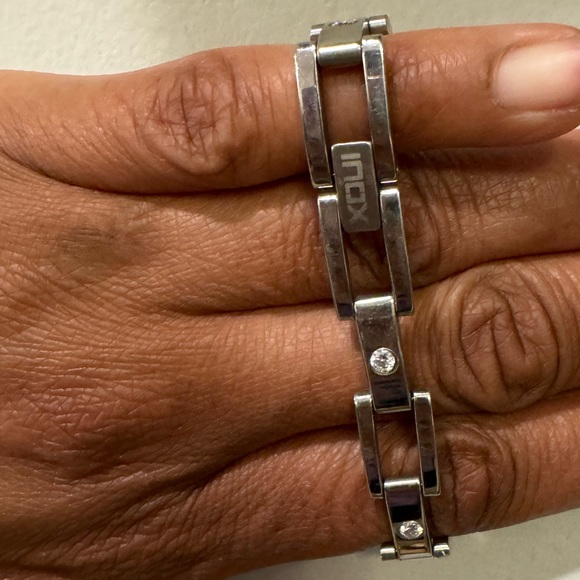 INOX chain link bracelet. - Picture 3 of 4